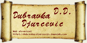 Dubravka Đurčević vizit kartica